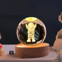 Ночник Desk lamp Космонавт Прозрачный photo 2