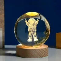 Ночник Desk lamp Космонавт Прозрачный photo 8