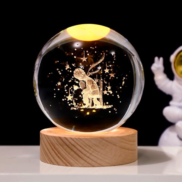 Ночник Desk lamp Little Prince Прозрачный photo 8