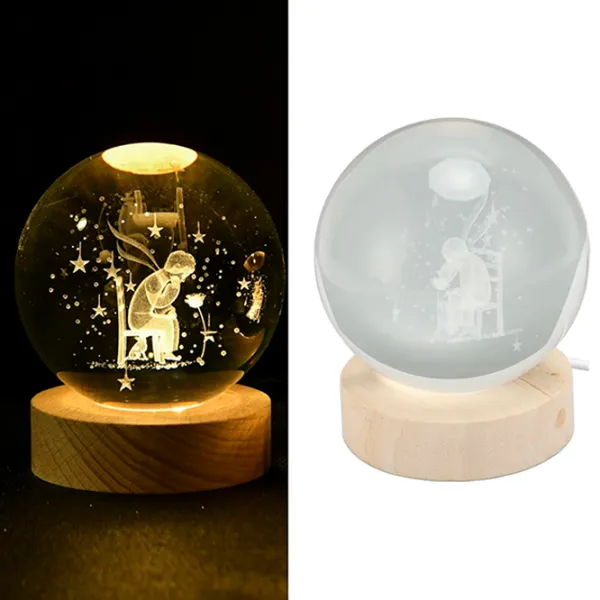 Ночник Desk lamp Little Prince Прозрачный photo 11