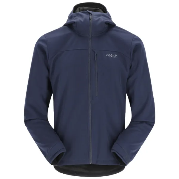 Jachetă pentru bărbați Rab Scimitar Windstopper Semi-sezon / Ink photo 1