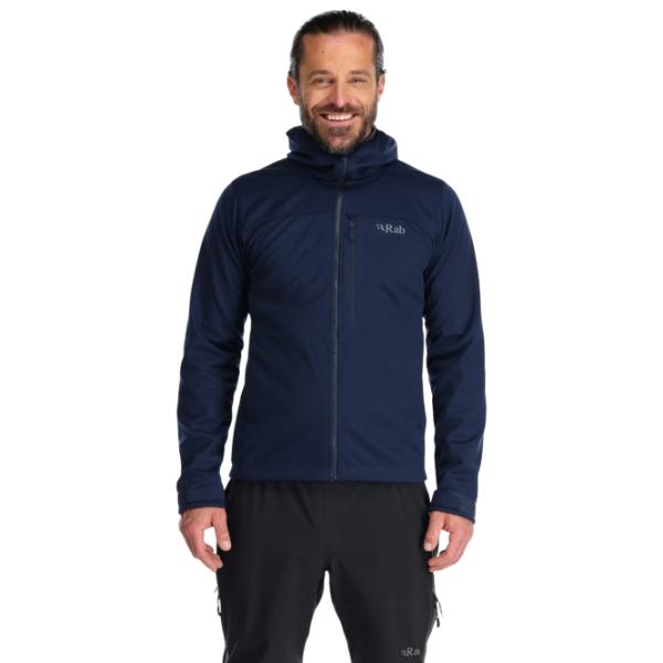 Jachetă pentru bărbați Rab Scimitar Windstopper Semi-sezon / Ink photo 3