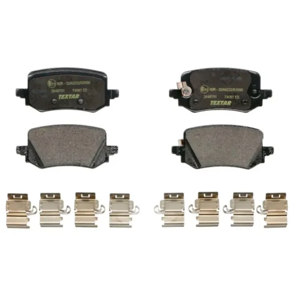 Тормозные колодки Textar 2648701 Задние / Дисковые  photo 1