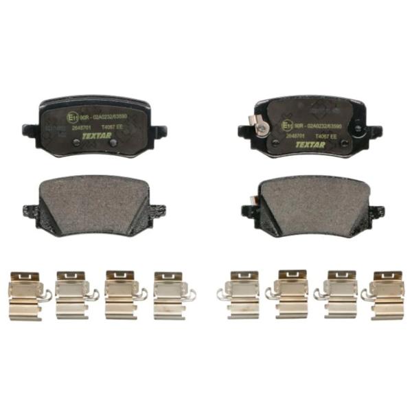 Тормозные колодки Textar 2648701 Задние / Дисковые  photo 1