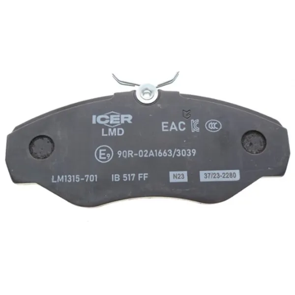 Plăcuțe de frână Icer LM1315-701 Față / Disk  photo 2 Plăcuțe de frână Icer LM1315-701 Față / Disk  photo 2