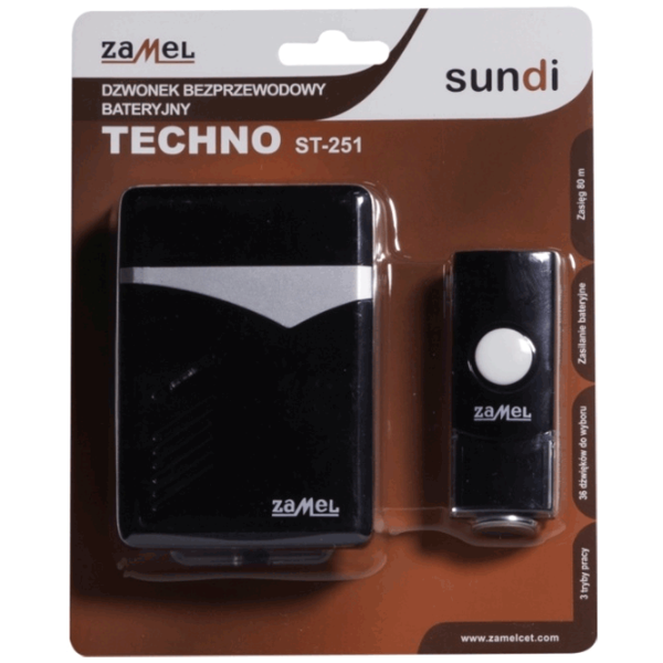 Звонок Zamel Techno  / 3 В photo 5