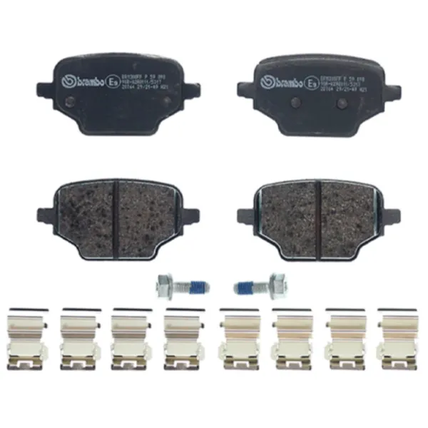 Тормозные колодки Brembo P 59 098 Задние / Дисковые  photo 3 Тормозные колодки Brembo P 59 098 Задние / Дисковые  photo 3