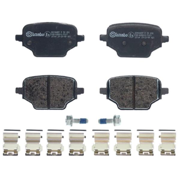 Тормозные колодки Brembo P 59 098 Задние / Дисковые  photo 3 Тормозные колодки Brembo P 59 098 Задние / Дисковые  photo 3