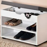 Dulap pentru încălțăminte Kesper 15914 45 x 60 x 30 /White /White photo 2