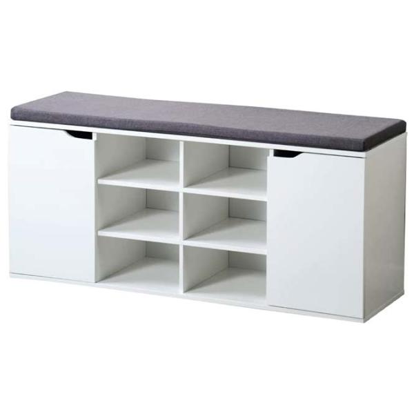 Обувной шкаф Kesper 15918 48 x 103.5 x 29.5см /White /Белый photo 1