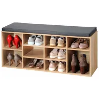 Dulap pentru încălțăminte Kesper 15920 48 x 103.5 x 29.5 /Stejar Sonoma /Stejar Sonoma