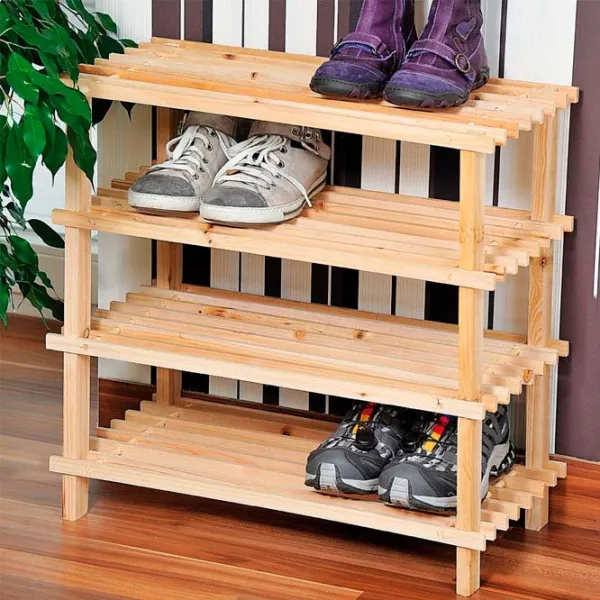 Обувной шкаф Kesper 69724 52 x 54 x 26см /Wood /Wood photo 1