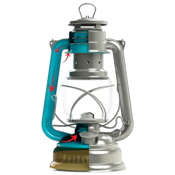 Лампа Petromax 276-BLAU Cталь photo 3