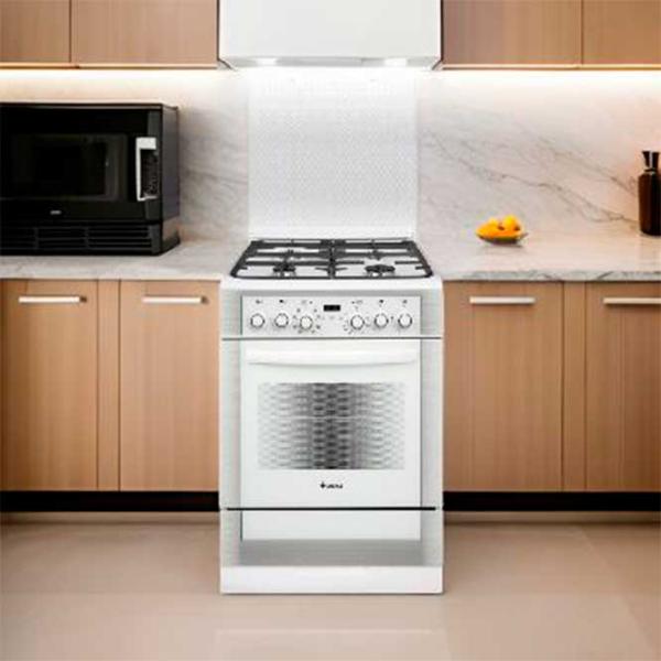 Aragaz Gefest 6302-04 0040 Pe gaz/ White/  photo 4 Aragaz Gefest 6302-04 0040 Pe gaz/ White/  photo 4