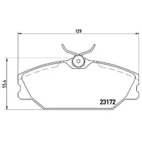 Тормозные колодки Aplus 71234AAP Передние / Дисковые photo 2