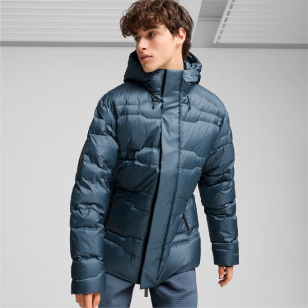 Jachetă pentru bărbați Puma Pd Padded Jacket Iarnă / Gray Skies photo 3