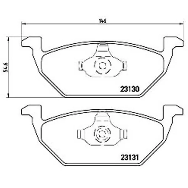 Тормозные колодки Aplus 71133AAP Передние / Дисковые  photo 2 Тормозные колодки Aplus 71133AAP Передние / Дисковые  photo 2