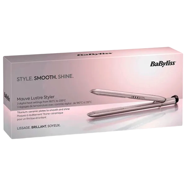 Placă de îndreptat părul Babyliss ST516E  / Silver Pink photo 3