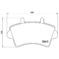 Тормозные колодки Aplus 71149AAP Передние / Дисковые photo 2