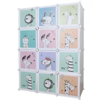 Шкаф для детеи Tempo Kondela Hakon  Металл / Grey