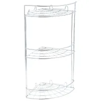 Полка для ванной Artex 27.10.39 Металл / Серебряный