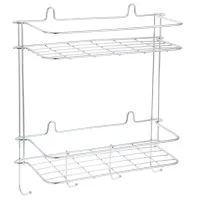 Полка для ванной Artex 27.10.34 Металл / Серебряный