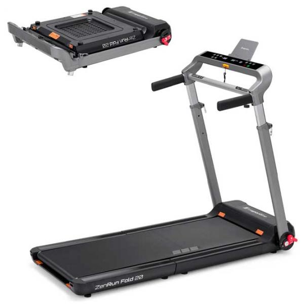 Bandă de alergat Insportline ZenRun Fold 20 12 km/h / 110 kg / Black photo 2
