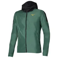 Jachetă pentru bărbați Mizuno Hoody Jacket Primăvară / Green