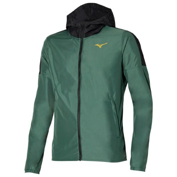 Jachetă pentru bărbați Mizuno Hoody Jacket Primăvară / Green photo 1