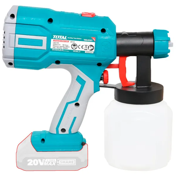 Краскопульт Total Tools TSGLI2001 0.8 л/ Синий photo 2