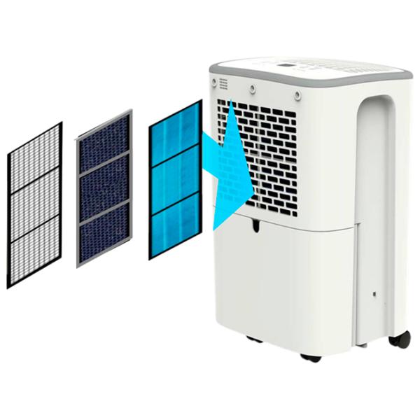Uscător de aer DryWave PD12R-KFE Pe podea / White photo 4