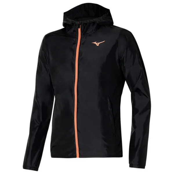 Jachetă pentru bărbați Mizuno Hoody Jacket Primăvară / Black photo 1