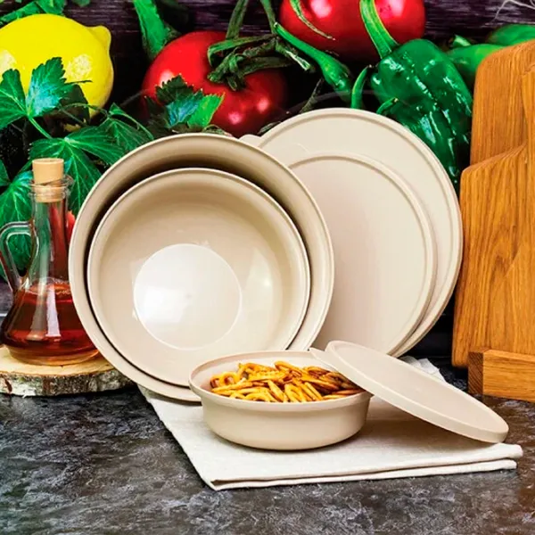 Container Idea М1363 2.2 l / Polipropilenă / Beige photo 2