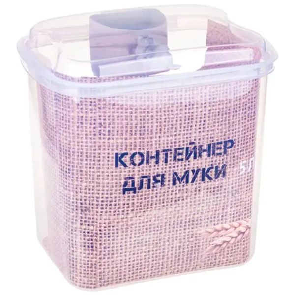 Rezervor de stocare Idea M1183 5 l / Plastic / Transparent photo 2 Rezervor de stocare Idea M1183 5 l / Plastic / Transparent photo 2