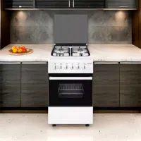 Плита Zass Z5055 GWH Газовая/ Белый/ photo 3