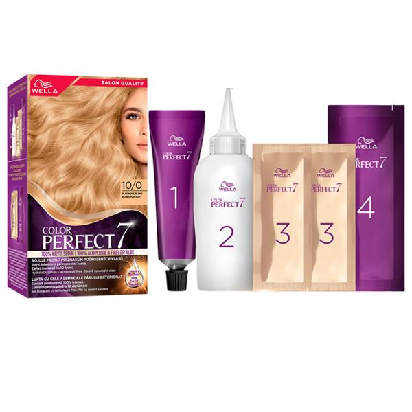 Краска для волос Wella Color Perfect Код цвета: 10/0, 135 мл photo 2