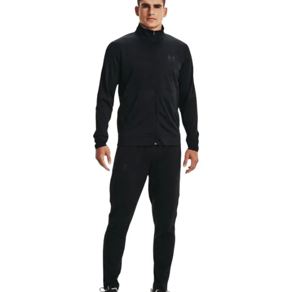 Jachetă pentru bărbați Under Armour UA PIQUE TRACK Primăvară / Black photo 3 Jachetă pentru bărbați Under Armour UA PIQUE TRACK Primăvară / Black photo 3