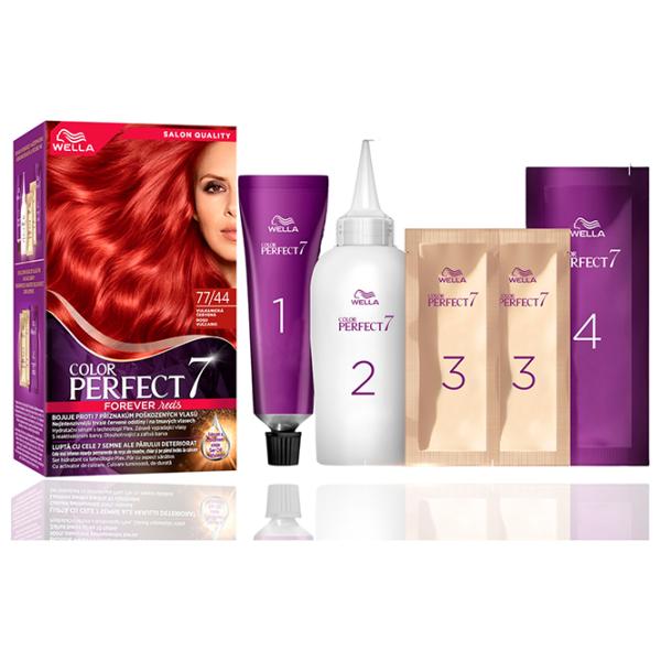 Vopsea de păr Wella Color Perfect Cod culoare: 77/44, 135 ml photo 3