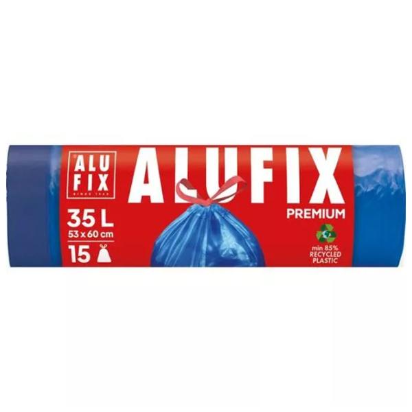 Мешки для мусора Alufix Premium Количество в наборе - 15 photo 1