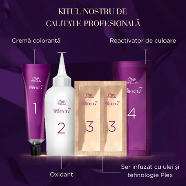 Краска для волос Wella Color Perfect Код цвета: 4/15, 135 мл photo 4 Краска для волос Wella Color Perfect Код цвета: 4/15, 135 мл photo 4