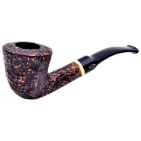 Pipă Brebbia FIRST SET SANDBLASTED 6010 Ebonită / 140 mm