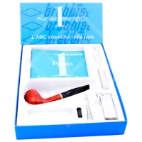 Pipă Brebbia FIRST SET SANDBLASTED 8487 Ebonită / 143 mm