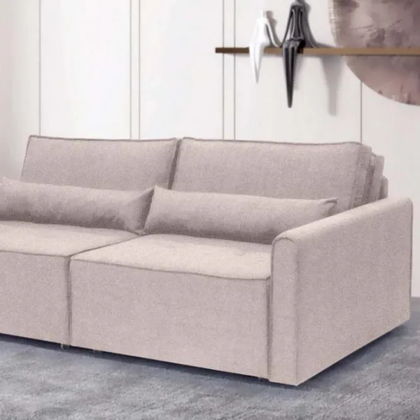Canapea Fabulous Benisa 67-114 (5752911) Stofă / Ivory Beige photo 4