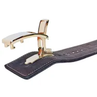 Centură atletică Velo ZB-5785 Pentru powerlifting / Piele / XL photo 4