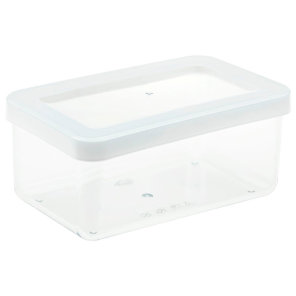 Rezervor de stocare Idea М1298 0.8 l / Plastic / Transparent photo 1