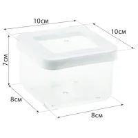 Ёмкость для хранения Idea М1290 0.5 л / Пластик / Прозрачный photo 2