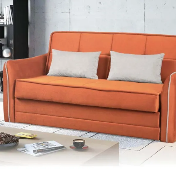 Canapea Fabulous Drew 19-103/02-103 (5752912) Velur / Dark Orange photo 4