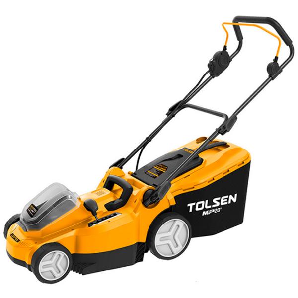 Газонокосилка аккумуляторный Tolsen MP20V Ручной photo 1