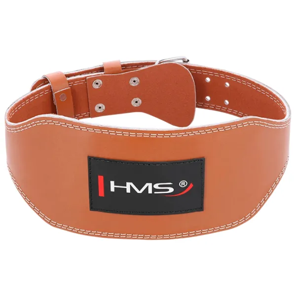  Спортивный пояс HMS PA3998 Для пауэрлифтинга / Кожа / XL photo 1