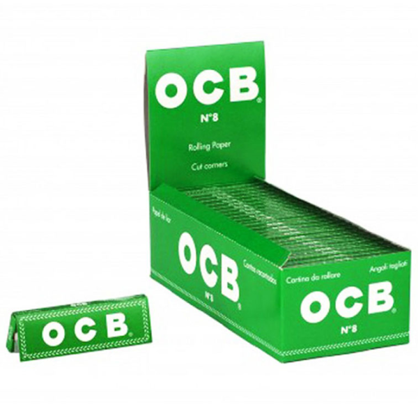 Сигаретная бумага OCB Green Single  69 x 36 мм / 50 photo 1